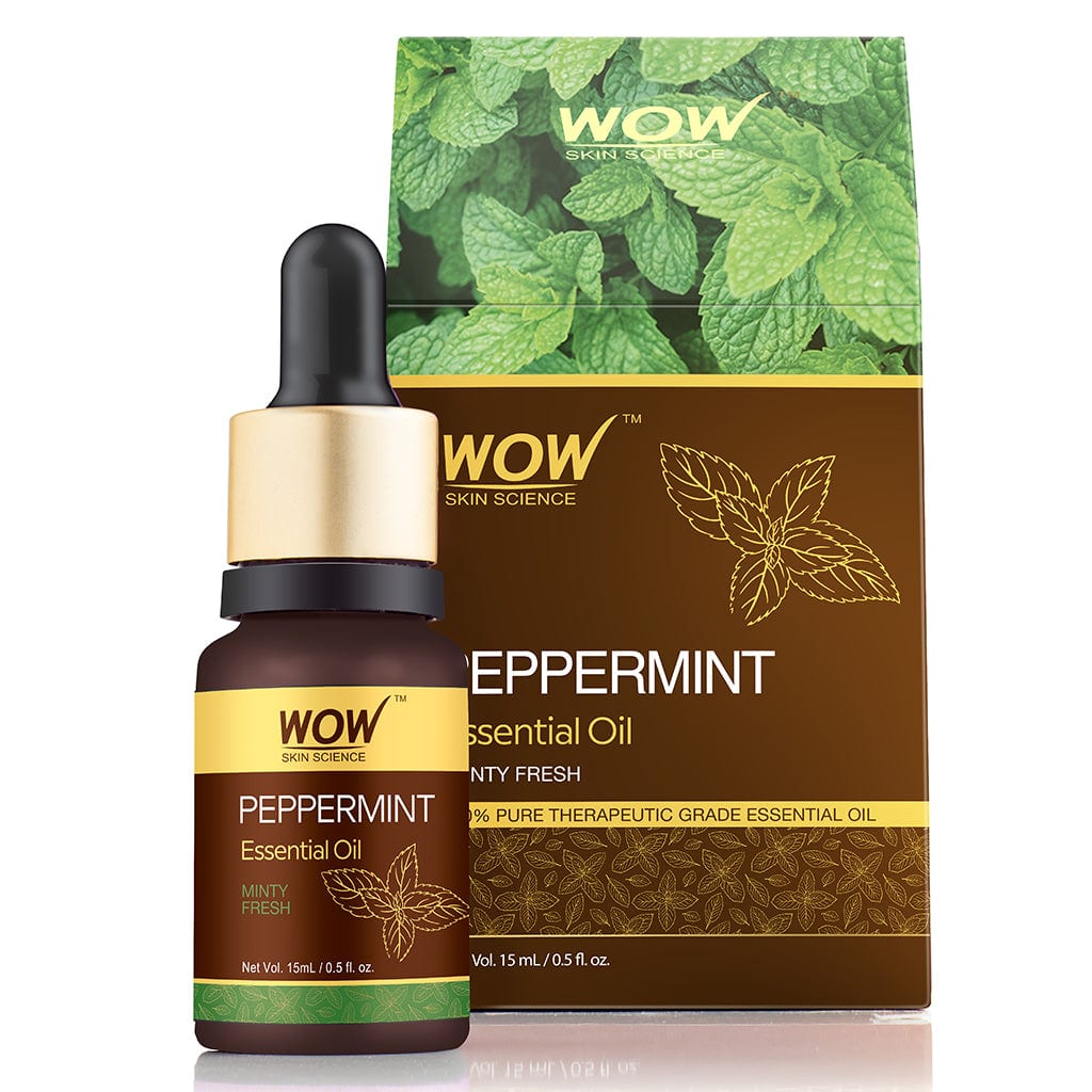 WOW Skin Science Peppermint Essential Oil - 15 ml - BuyWow