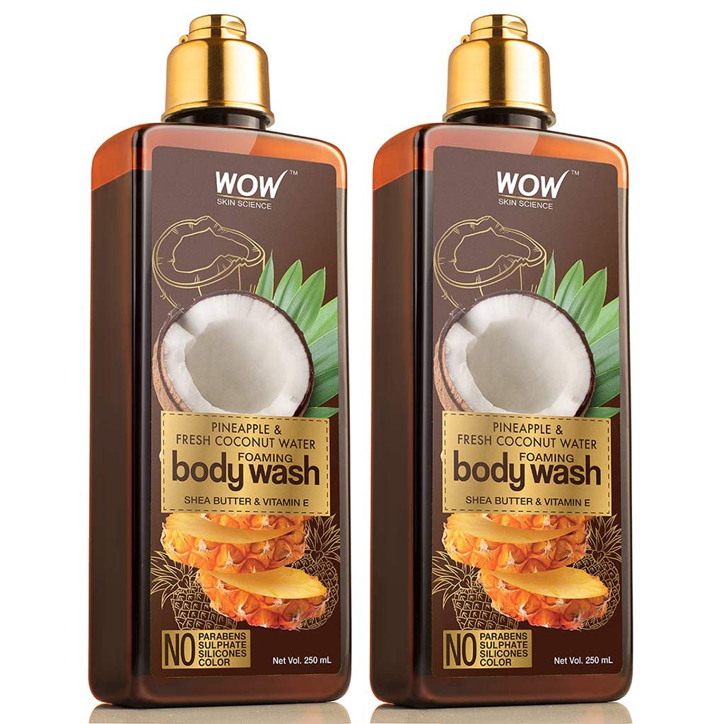 Pineapple & Fresh Coconut Water Foaming Body Wash