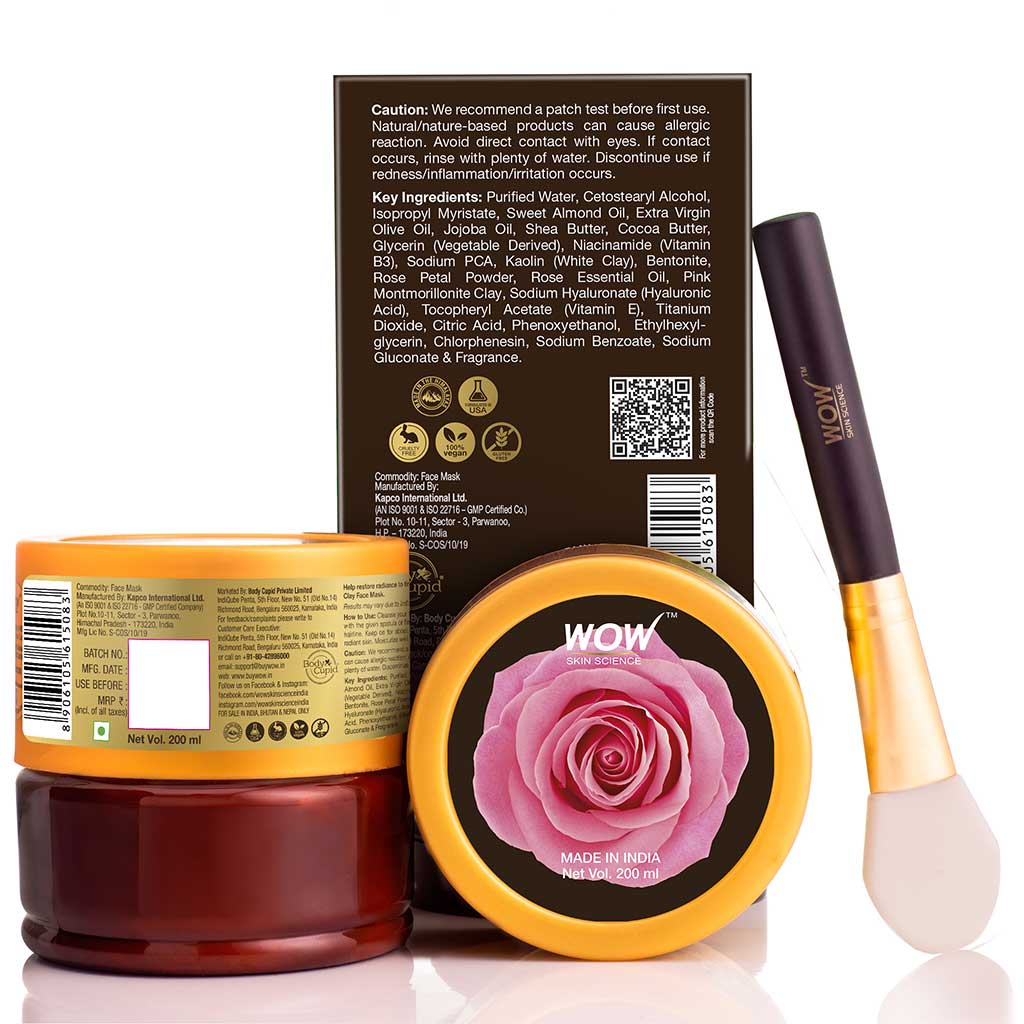 Rose Face Mask - To Help Hydrate & Rejuvenate Aging Skin