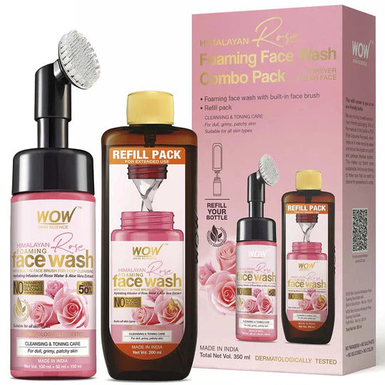 Rose Face Wash Combo Pack