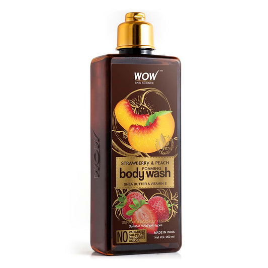 Strawberry & Peach Foaming Body Wash