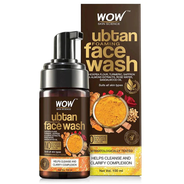 Ubtan Face Wash for Tan Removal & Facial Cleansing