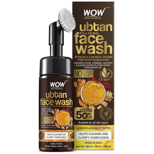 Ubtan Face Wash for Tan Removal & Facial Cleansing